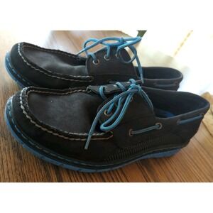 Sperry Billfish 3-Eye Boat Shoes US Size 11.5M Navy Blue